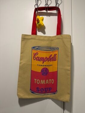 Campbell's Tomato Soup Canvas Tote - Yellow & Red